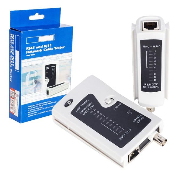 RJ45 - BNC NETWORK KABLO TEST CİHAZI (4767)