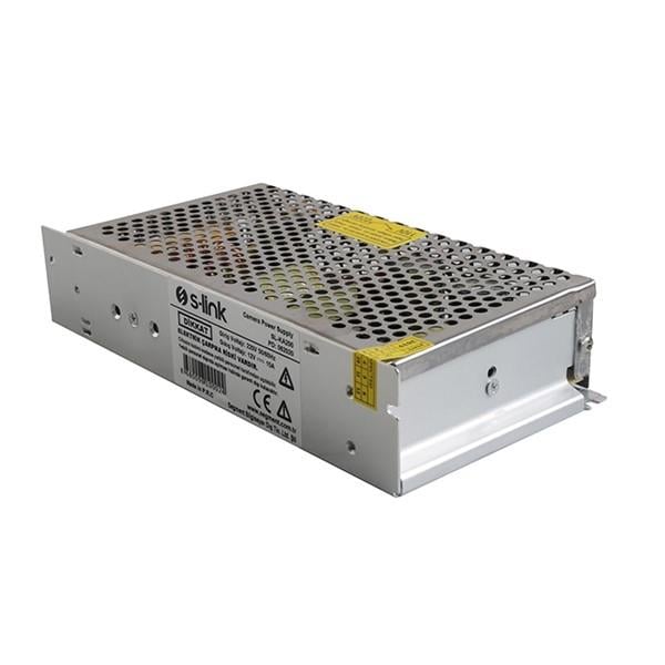 S-LINK 12v 15amper SL-KA200 195w Metal CCTV Adaptör