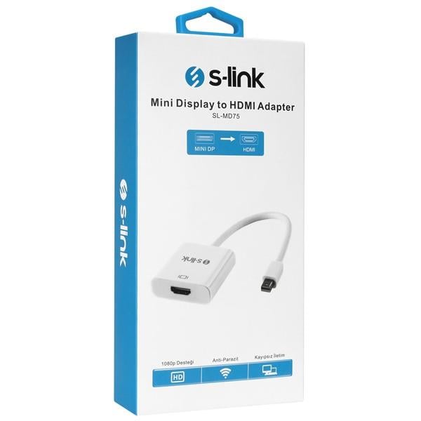 S-link SL-MD75 Mini Display TO HDMI 15CM 15cm