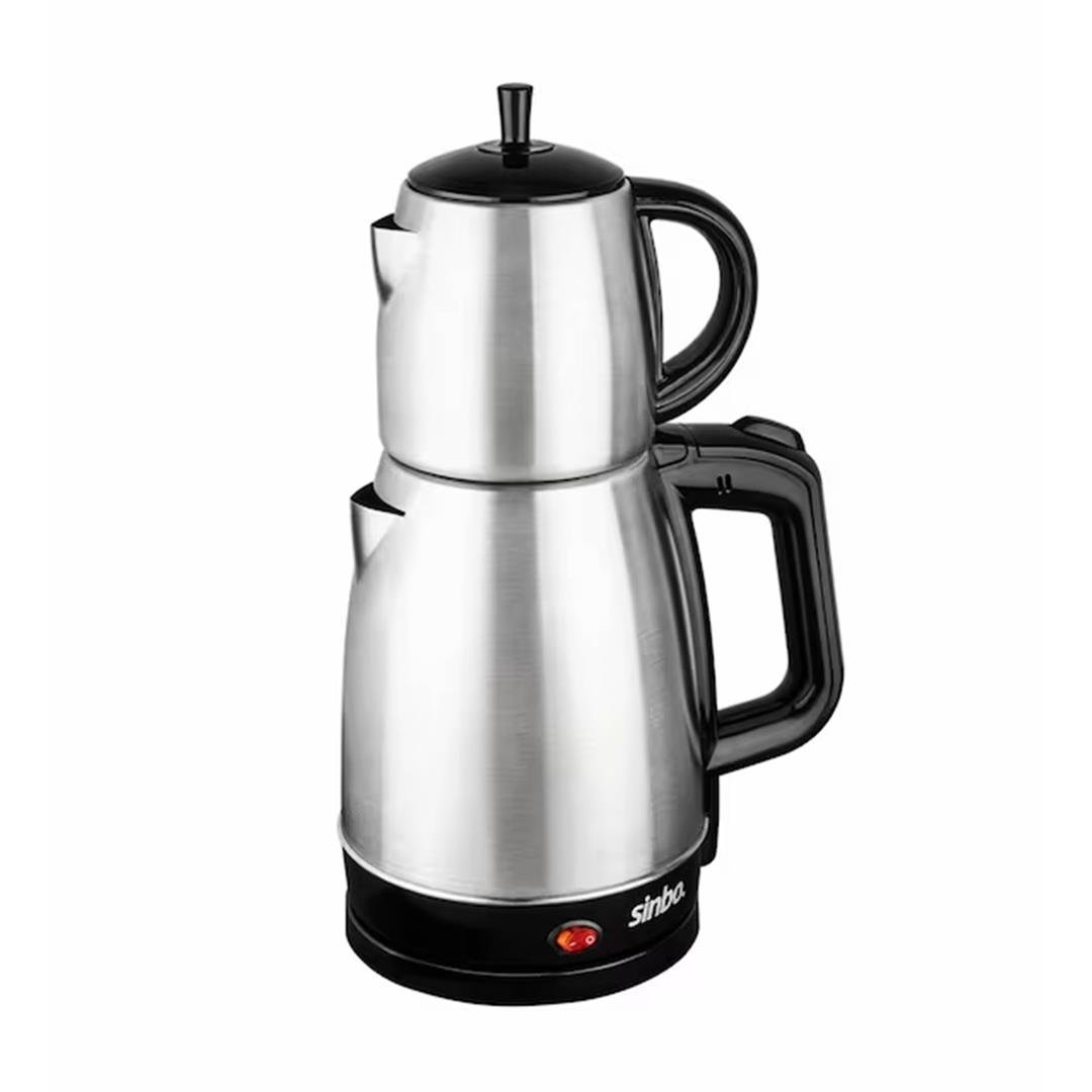 SİNBO STM-5831 ELEKTRİKLİ ÇELİK ÇAY MAKİNESİ ÇAYCI 1.7LT + 0.7LT ÇAY SÜZGEÇLİ (4767)