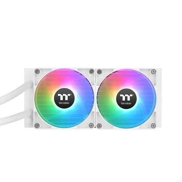 THERMALTAKE 240MM TH240 v2 CL-W364-PL12SW-A ARGB AM5-1851P SIVI SOĞUTMALI İŞLEMCİ FANI BEYAZ