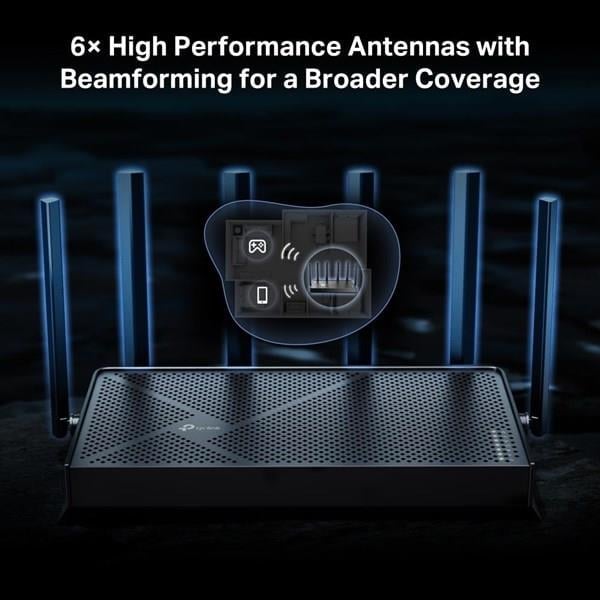 TP-LINK ARCHER BE400 WIFI7 BE6500 DUAL BAND ROUTER