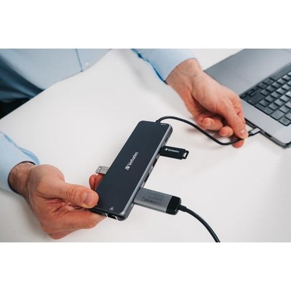 VERBATIM CMH-13 USB-C Pro Çok Bağlantı Noktalı Dock
