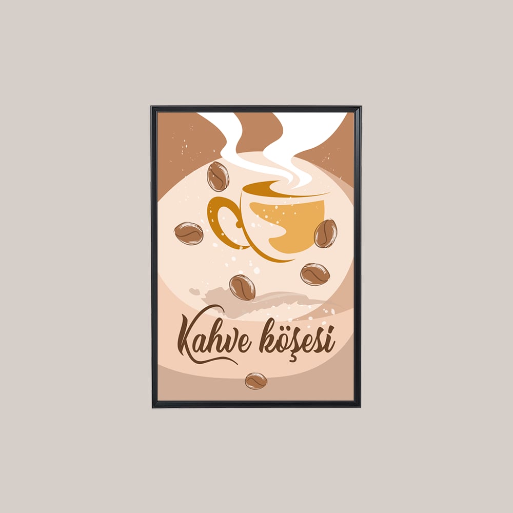 Kahve Köşesi A3 Tablo