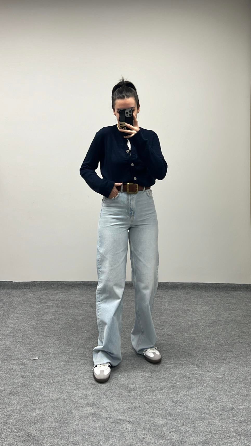 GİNA ULTRA YÜKSEK BEL WİDE LEG JEAN