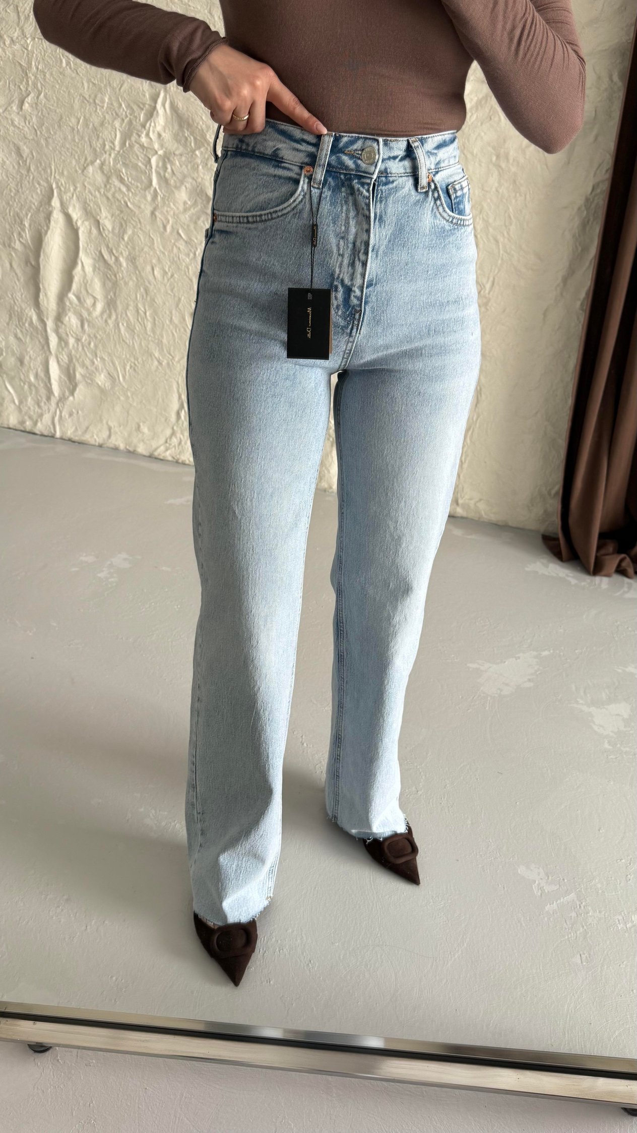 Mad Mavi Mevsimlik Straight Jean
