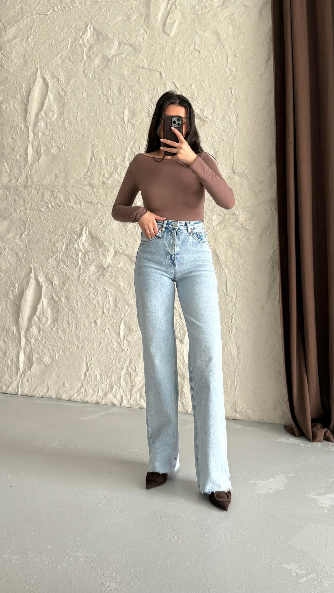 Mad Mavi Mevsimlik Straight Jean