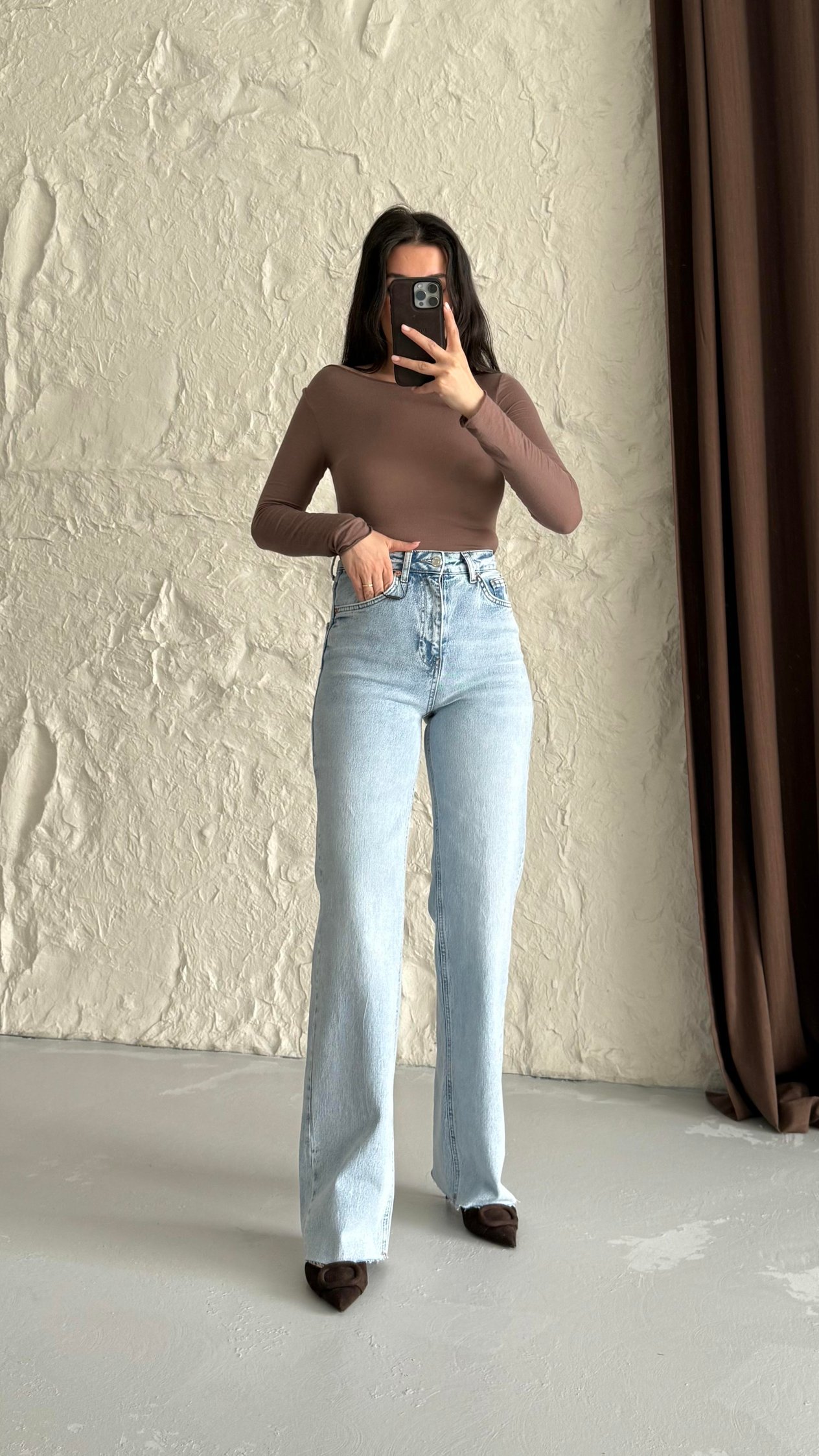 Mad Mavi Mevsimlik Straight Jean