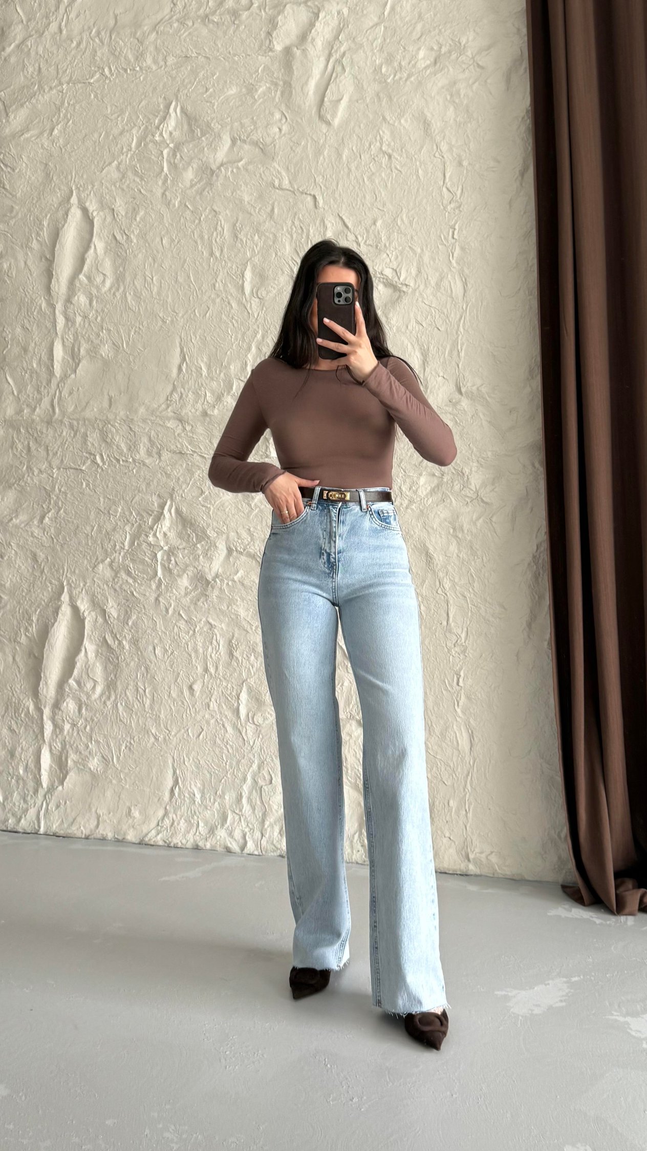 Mad Mavi Mevsimlik Straight Jean