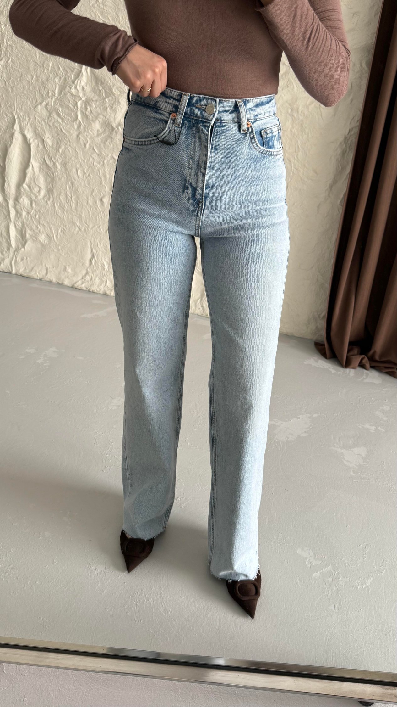 Mad Mavi Mevsimlik Straight Jean