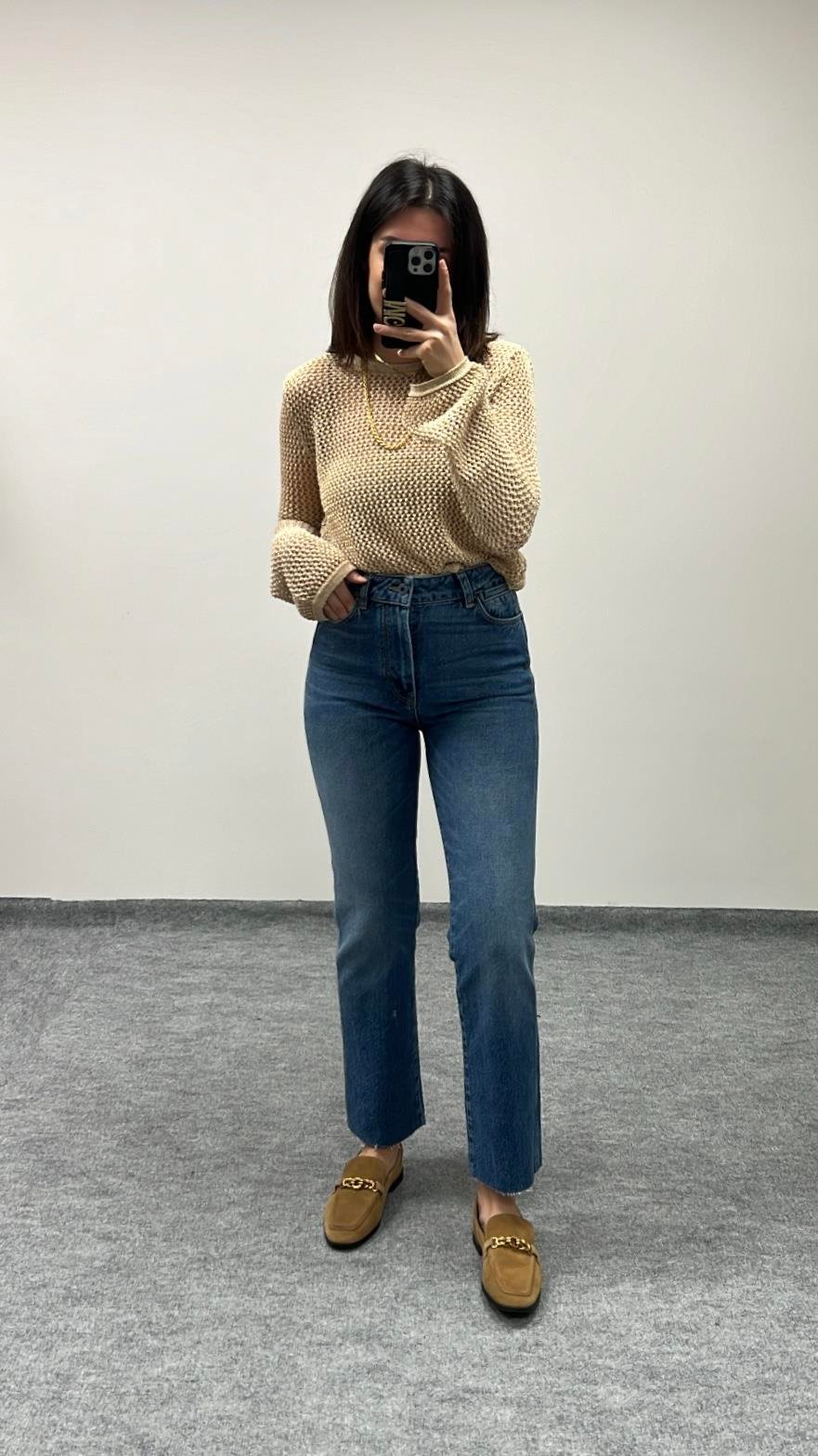 MAD MAVİ YÜKSEK BEL STRAIGHT JEAN