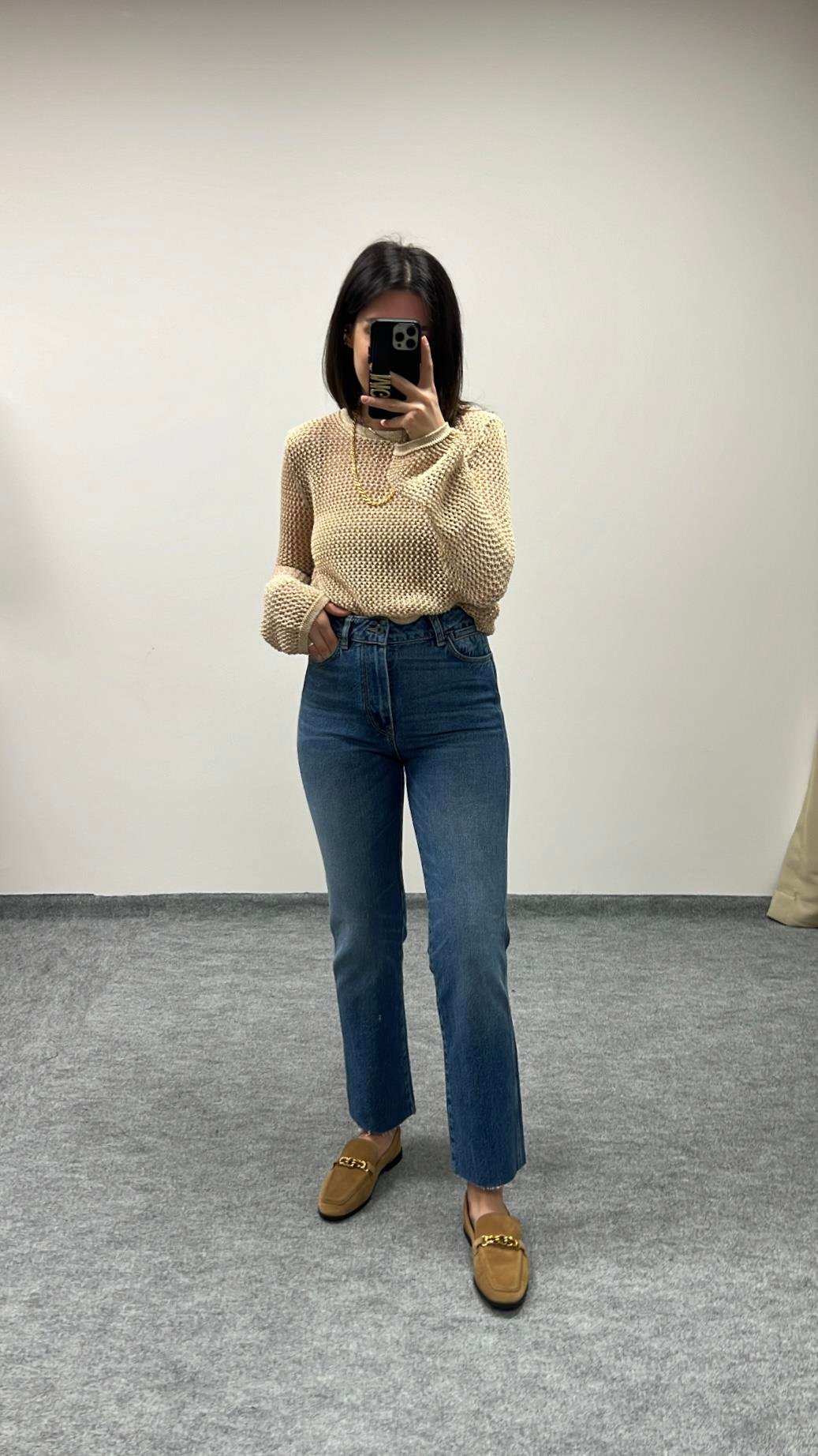 MAD MAVİ YÜKSEK BEL STRAIGHT JEAN
