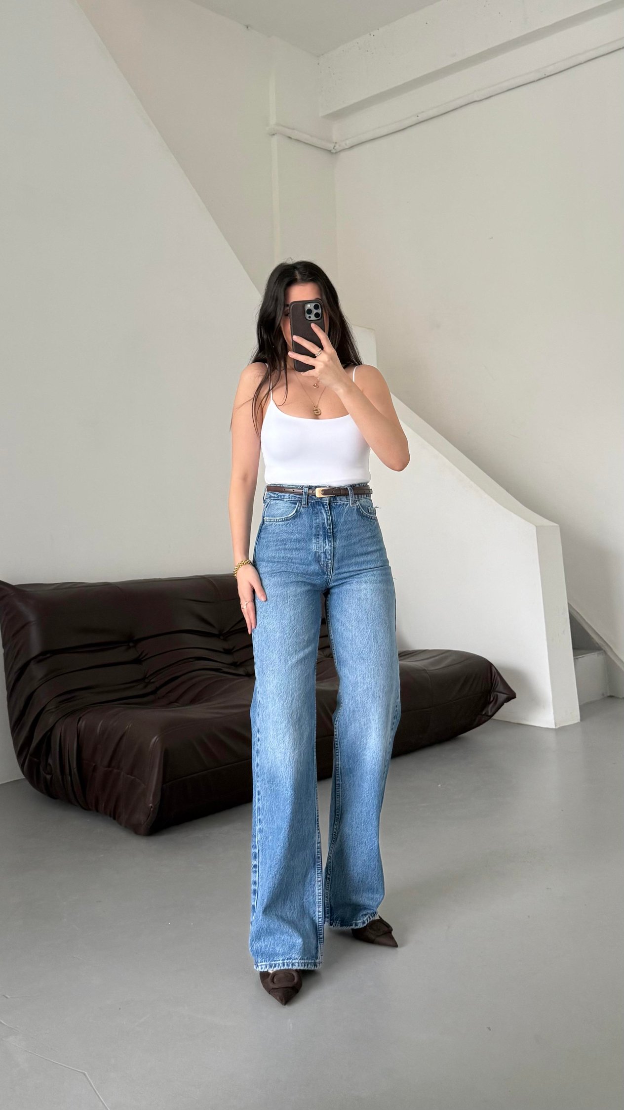 Marka Denim Straight Fıt Jean