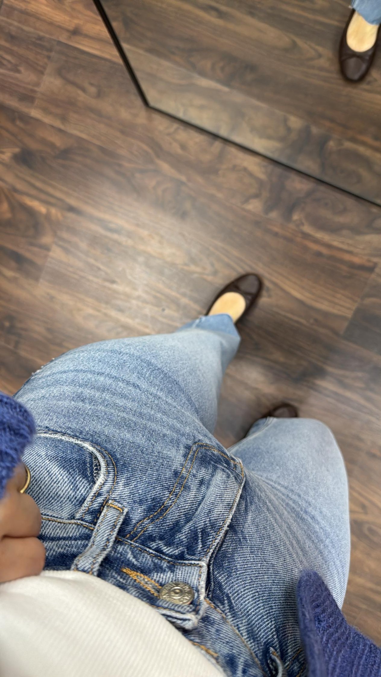Marka Denim Yüksek Bel Straight Jean 