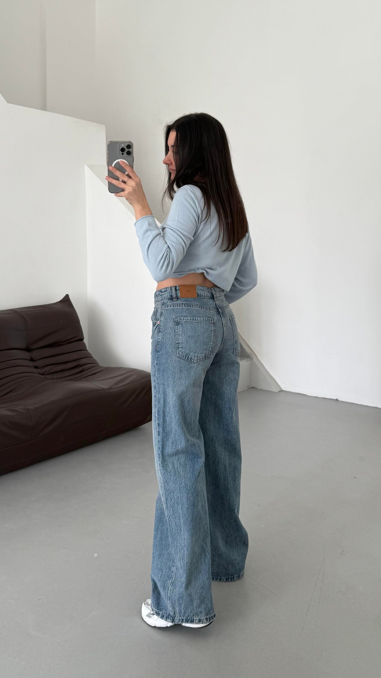 Marka Donuk Mavi Wide Leg Jean