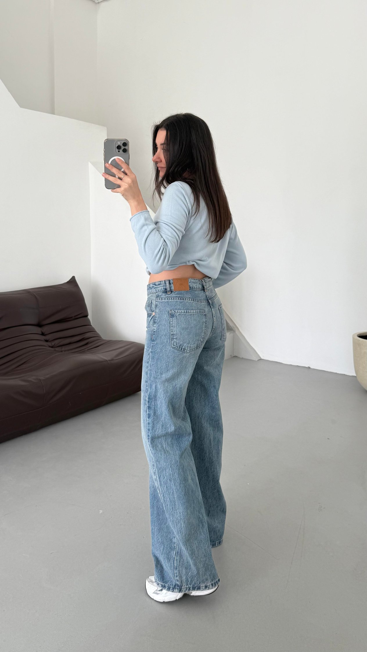 Marka Donuk Mavi Wide Leg Jean