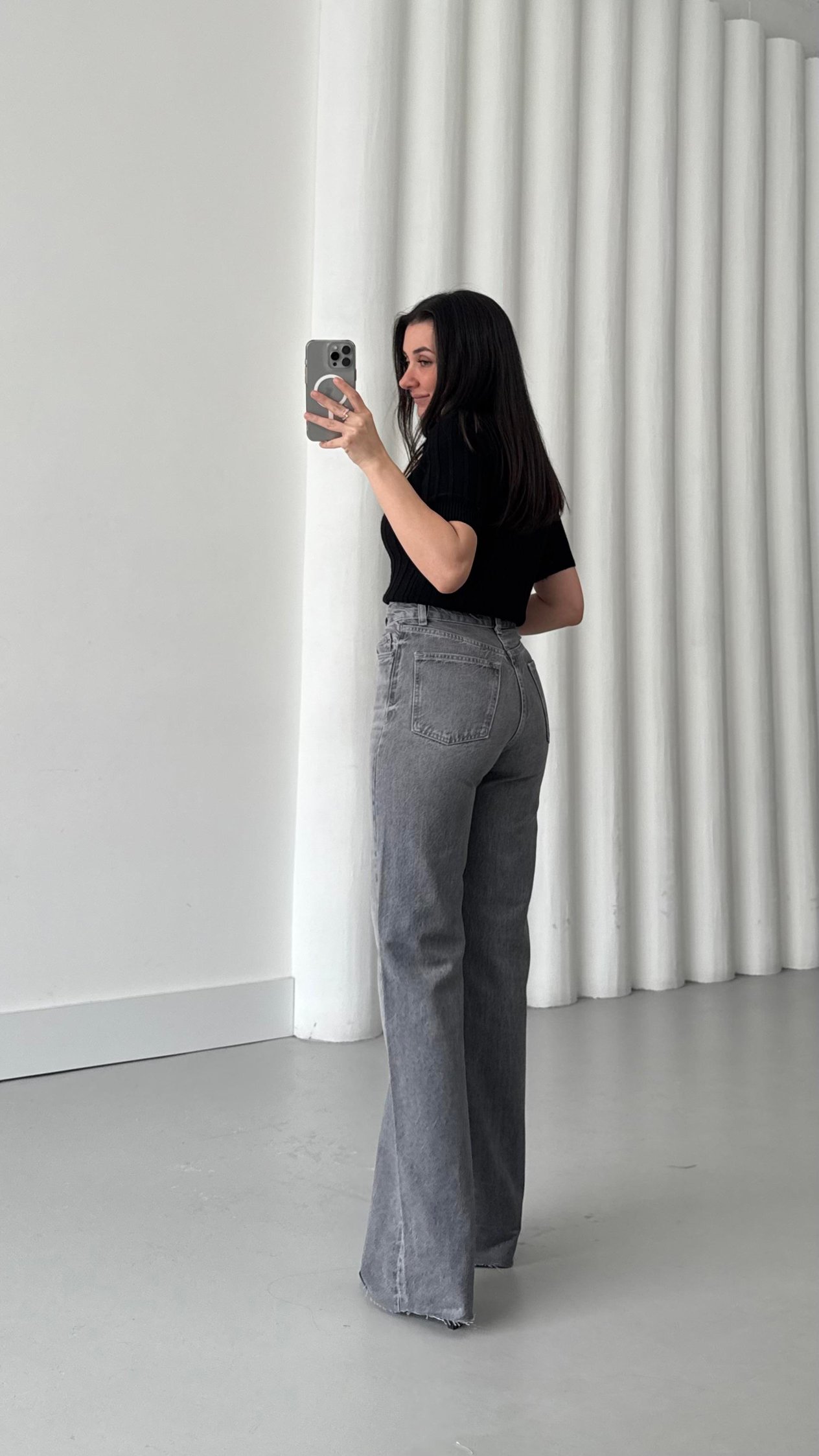 Marka Gri Wide Leg Jean