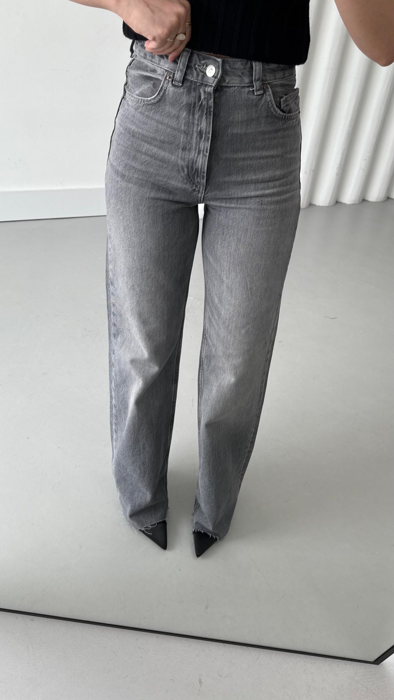 Marka Gri Wide Leg Jean