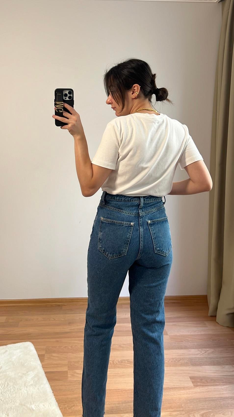 MARKA2 KOYU MAVİ STRAIGHT JEAN