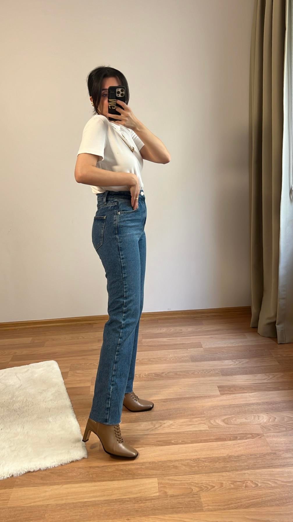 MARKA2 KOYU MAVİ STRAIGHT JEAN