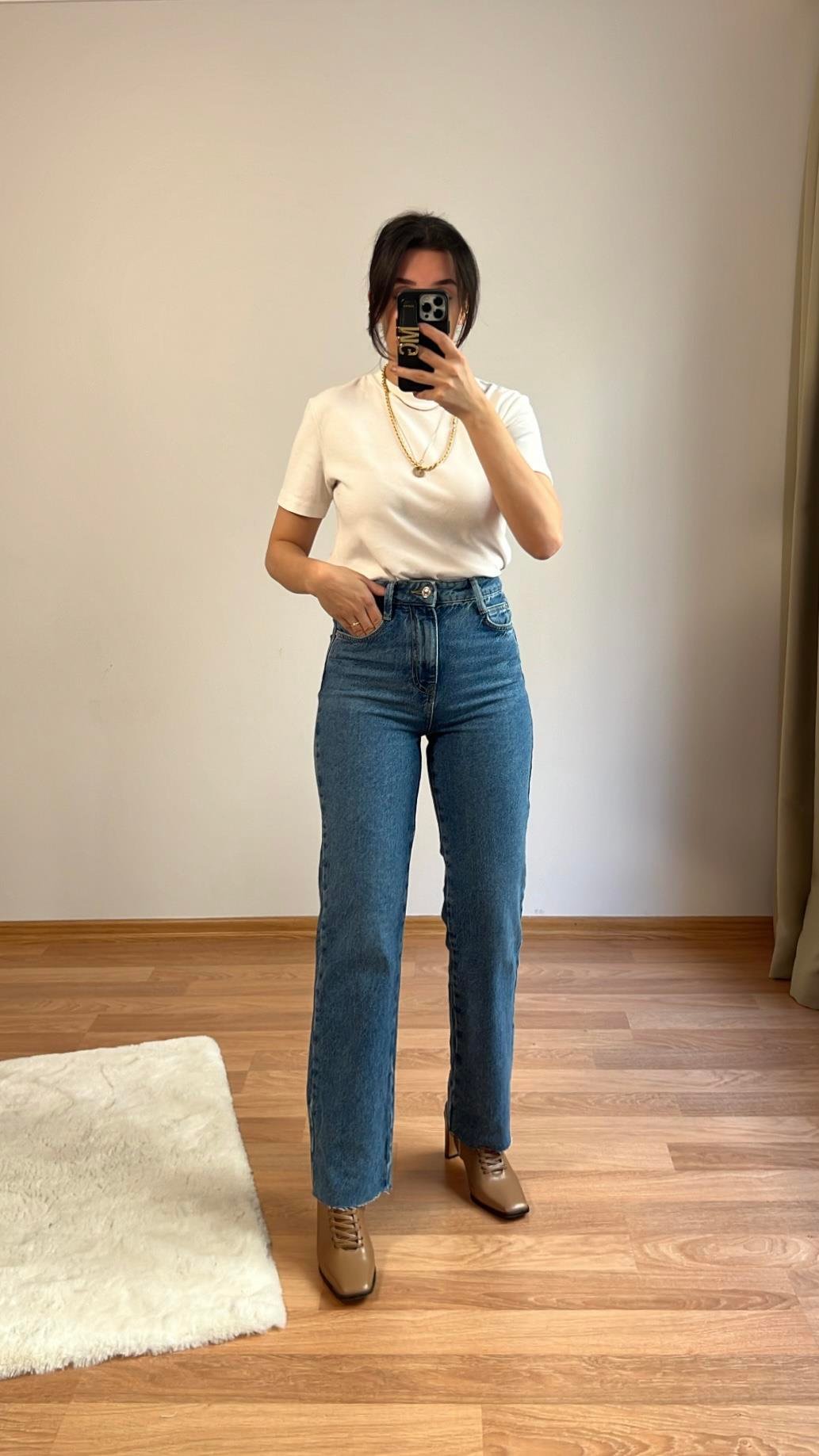 MARKA2 KOYU MAVİ STRAIGHT JEAN
