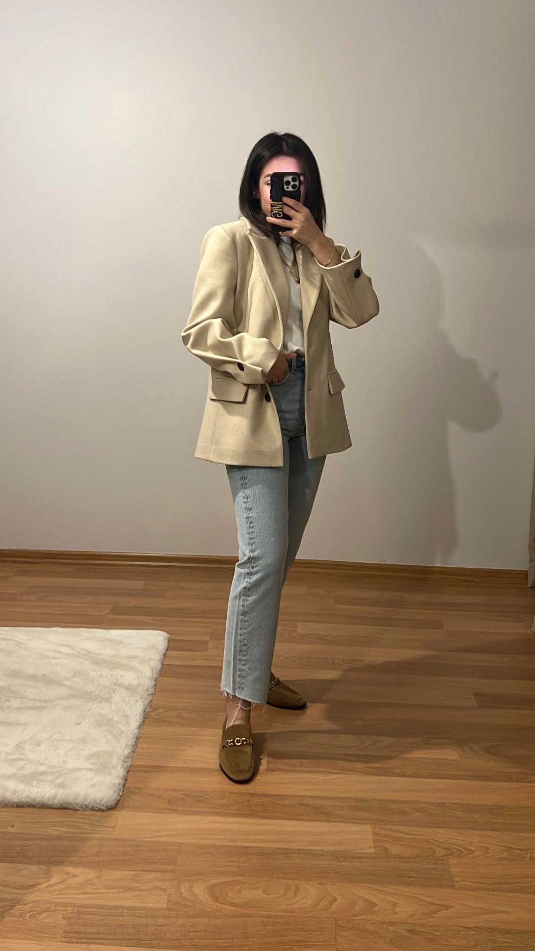 OLİ TAŞ KAŞE BLAZER CEKET