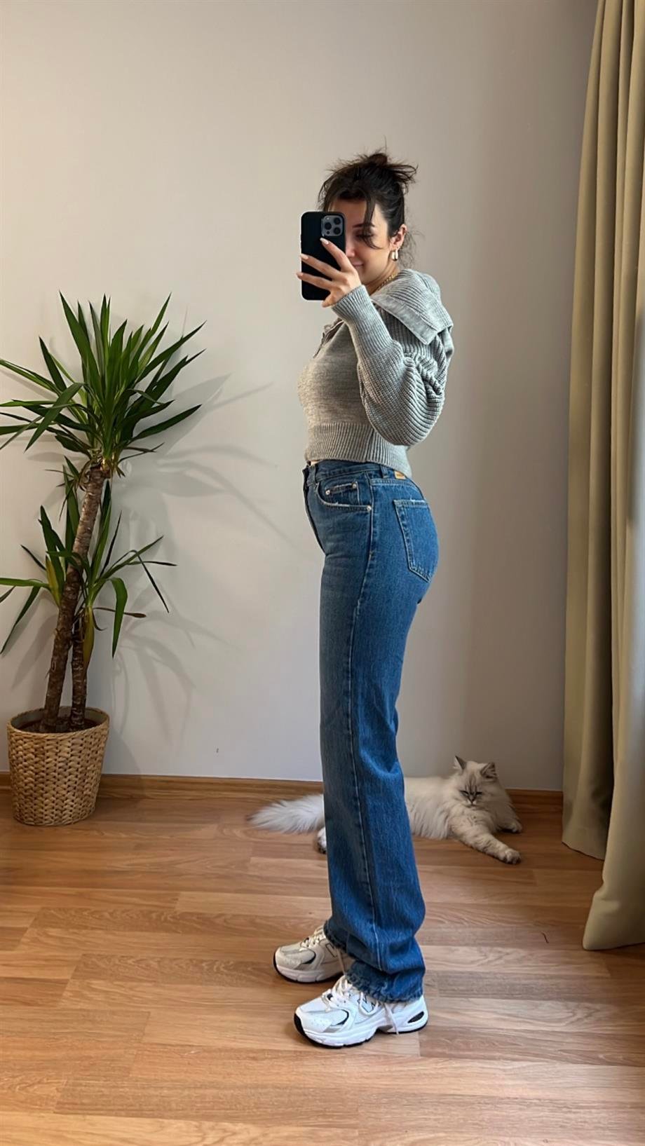 POLİ LACİ STRAIGHT JEAN