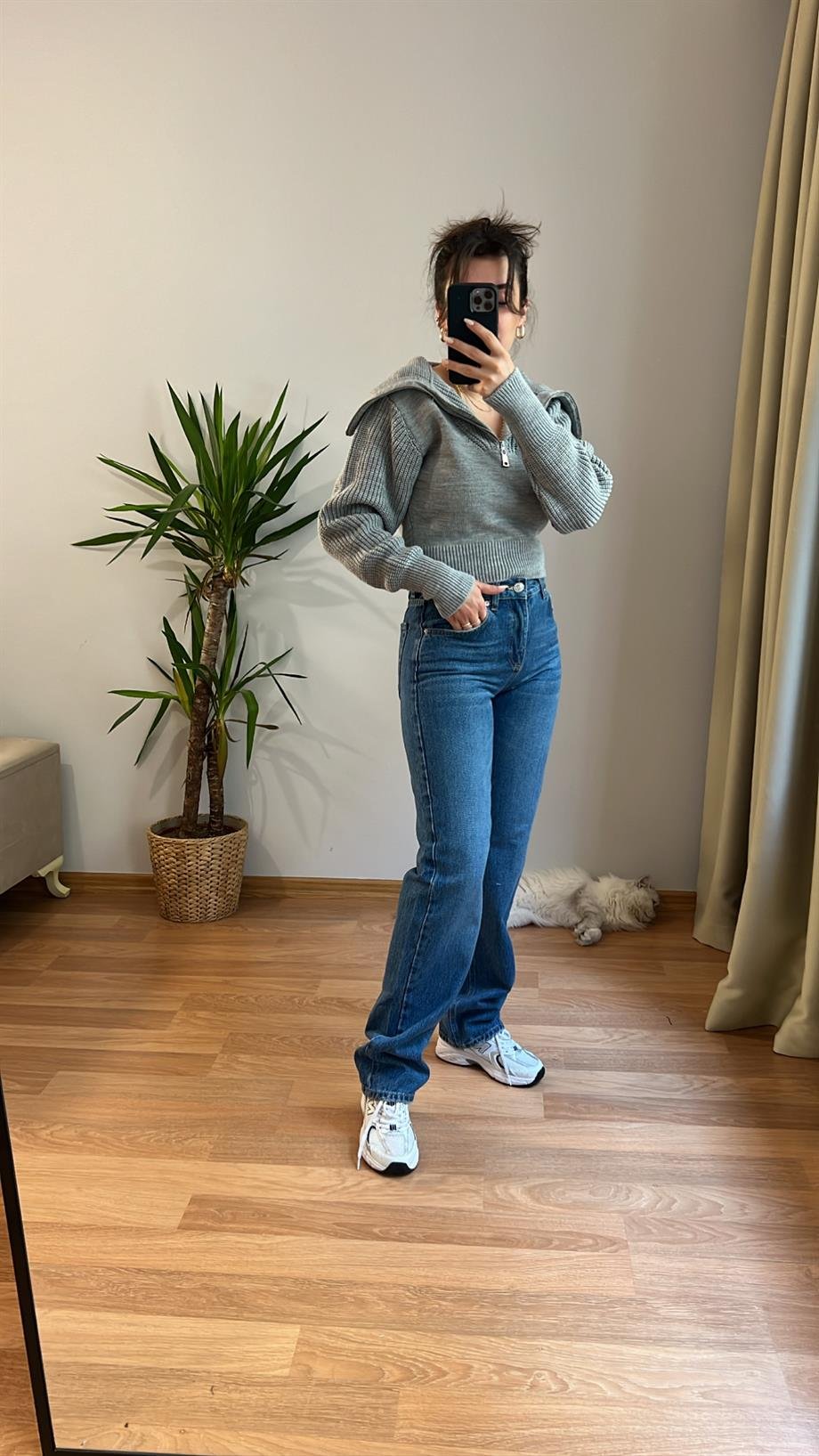 POLİ LACİ STRAIGHT JEAN