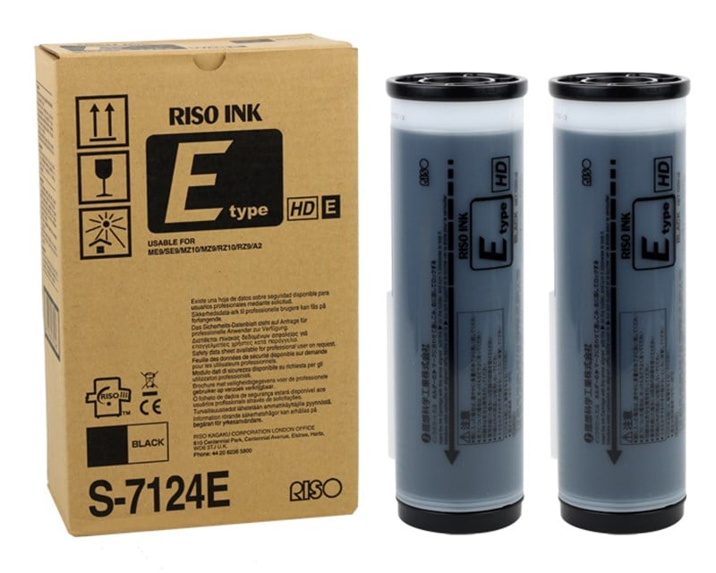 Riso (S-4841)-(S-7124) Orjinal Mürekkep RZ-970-977 MZ-970 (Adet fiyatıdır)