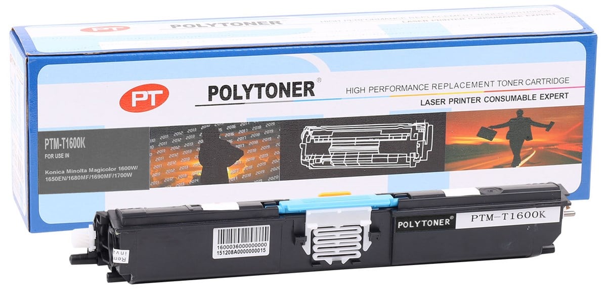 MİNOLTA POLYTONER SİYAH 1600W/1650EN/1680/1690MF/1700 (2500 Sayfa)