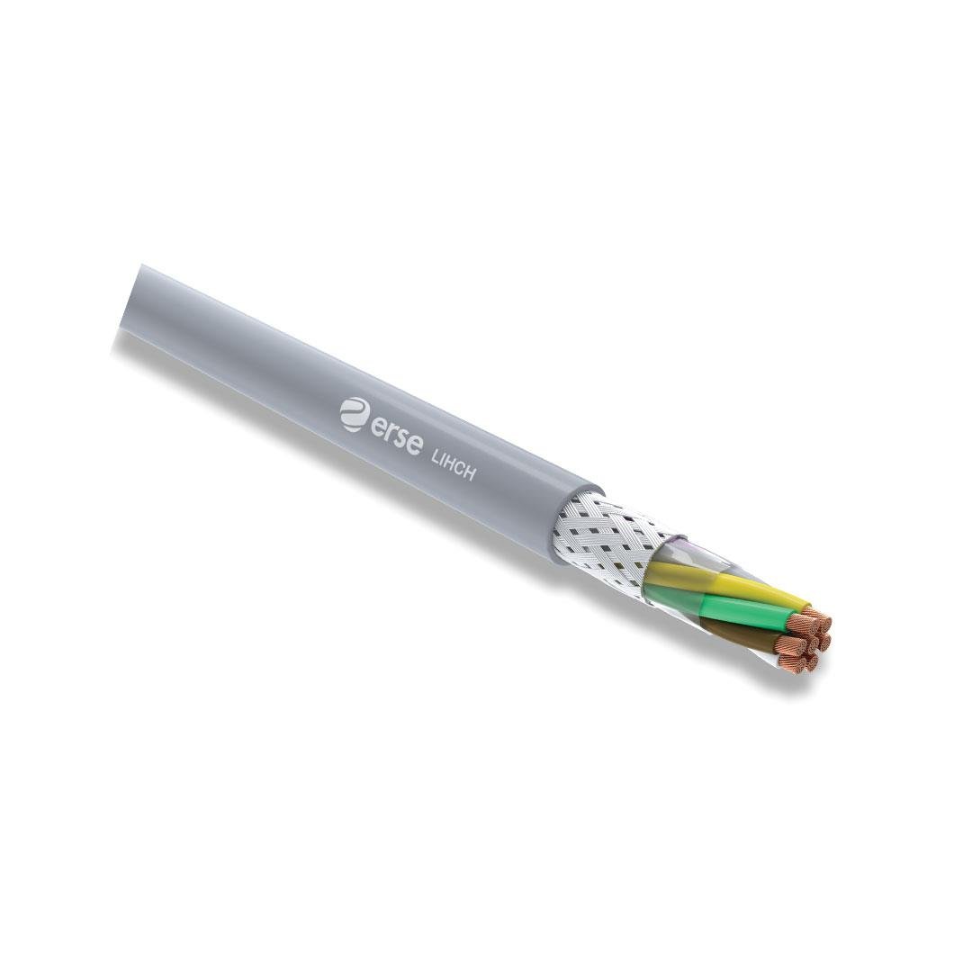 Erse 8x1,50mm LIHCH Sinyal Kablosu Blendajlı Halogen Free M2