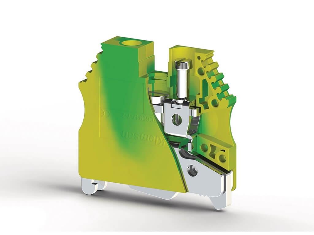 Klemsan 334460 6mm Topraklama Klemensi Vidalı AVK 6TK