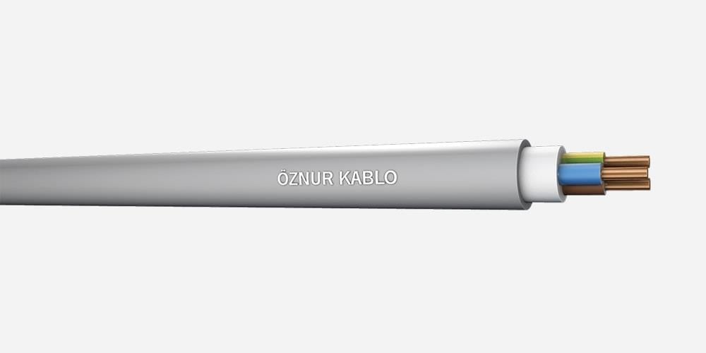 Öznur Kablo 3x2,5mm² Nym Kablo 300/500V 
