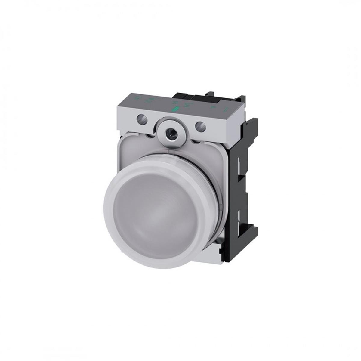 Siemens 3SU1152-6AA60-1AA0 Sinyal Lambası Beyaz Led 24V Ac/Dc