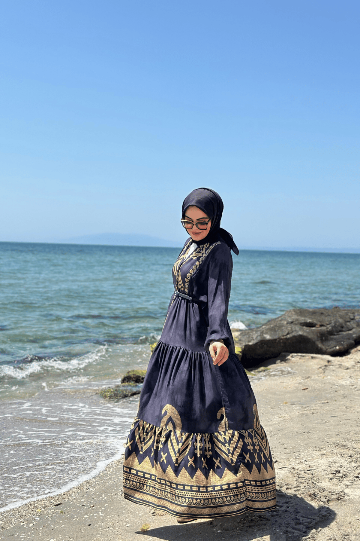 Oversize Katleya Elbise 