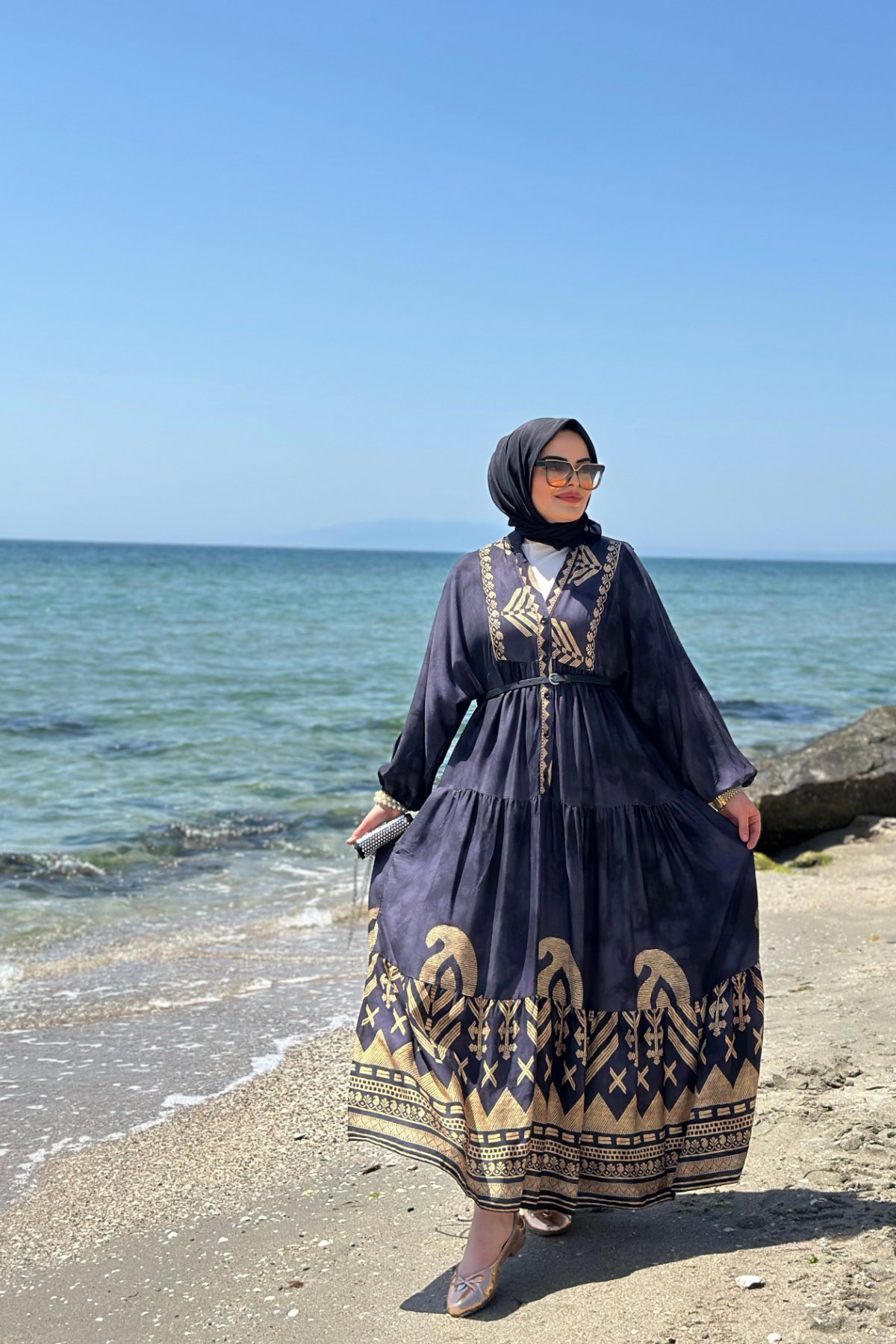 Oversize Katleya Elbise 