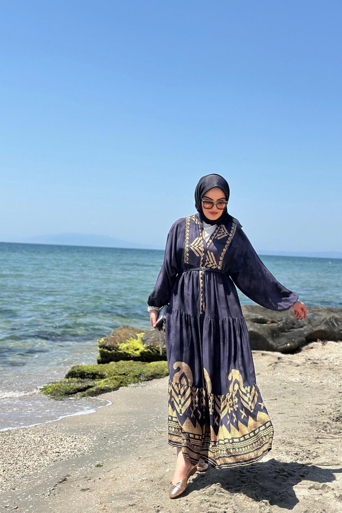 Oversize Katleya Elbise 