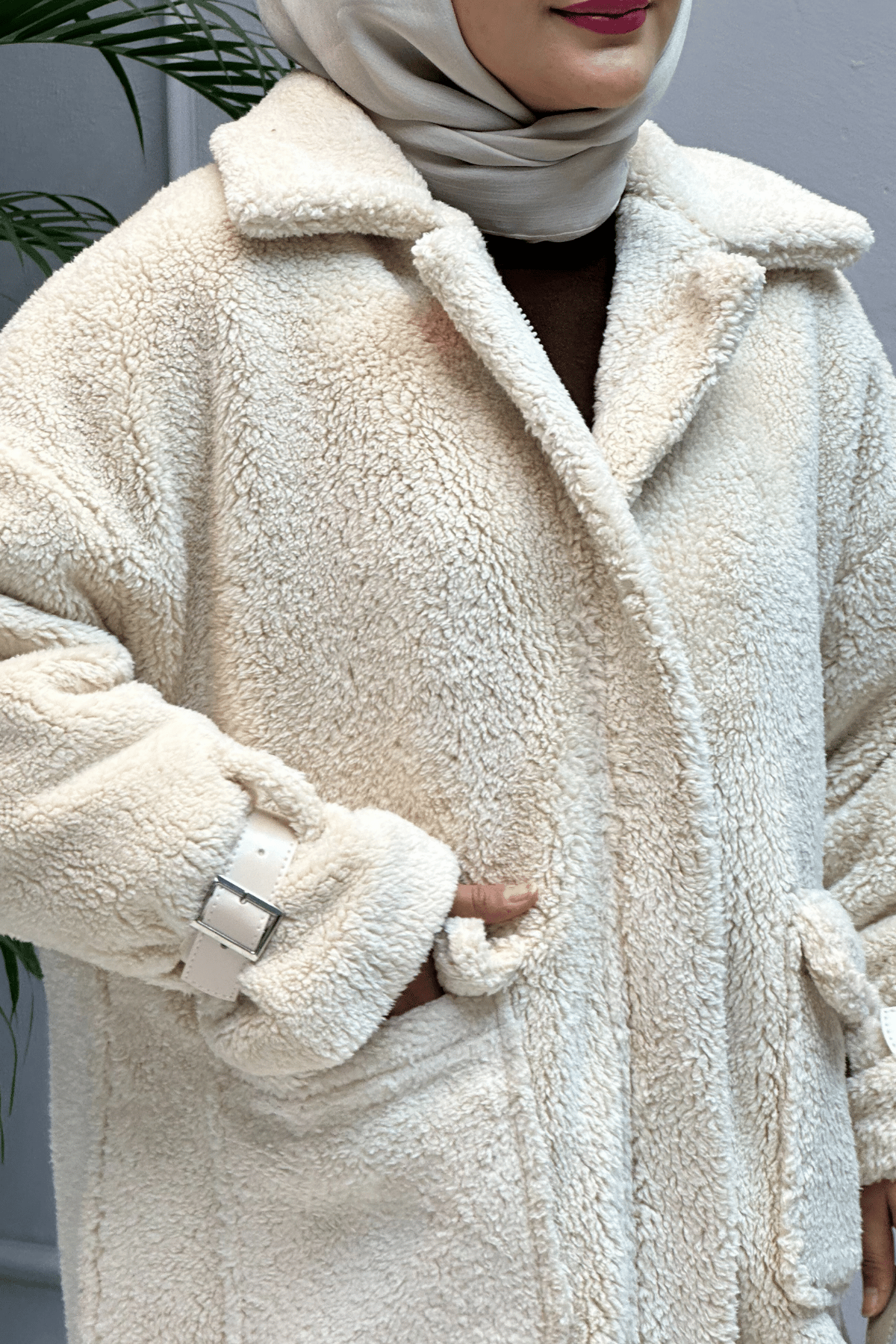 Peluş Kaban Ekru