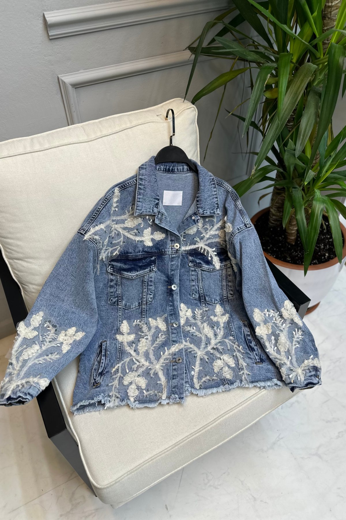 Tasarım İtal  Denim Ceket