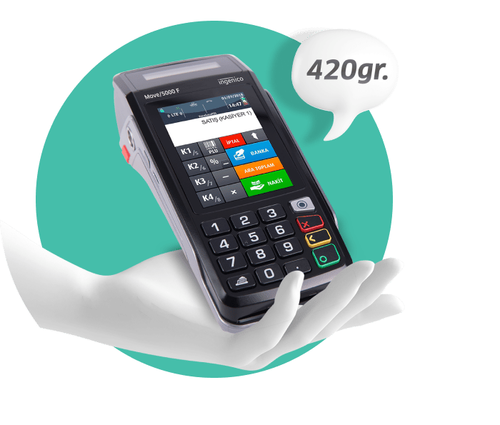 Ingenico Move 5000/F Yazar Kasa POS