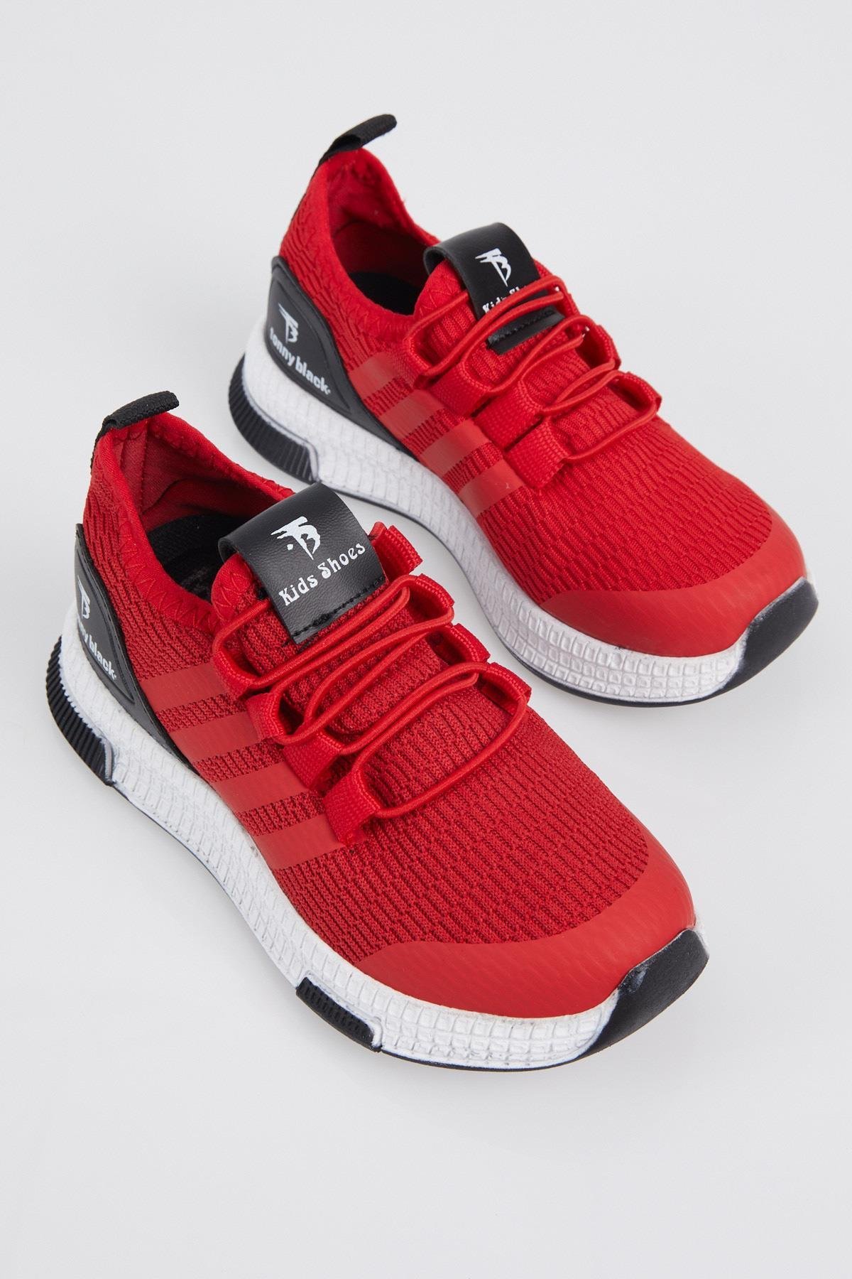 Çocuk Unisex Kırmızı Spor Ayakkabı Tbqnt