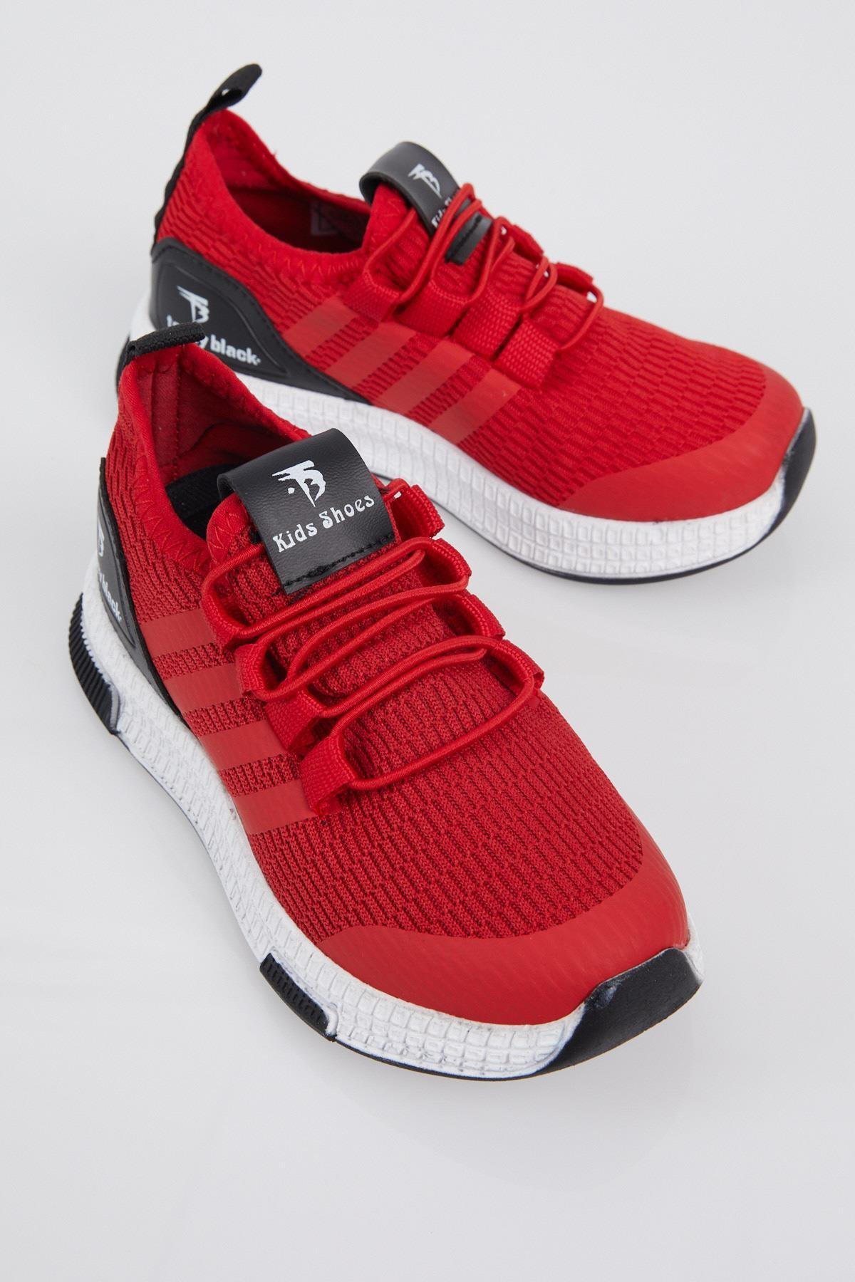 Çocuk Unisex Kırmızı Spor Ayakkabı Tbqnt