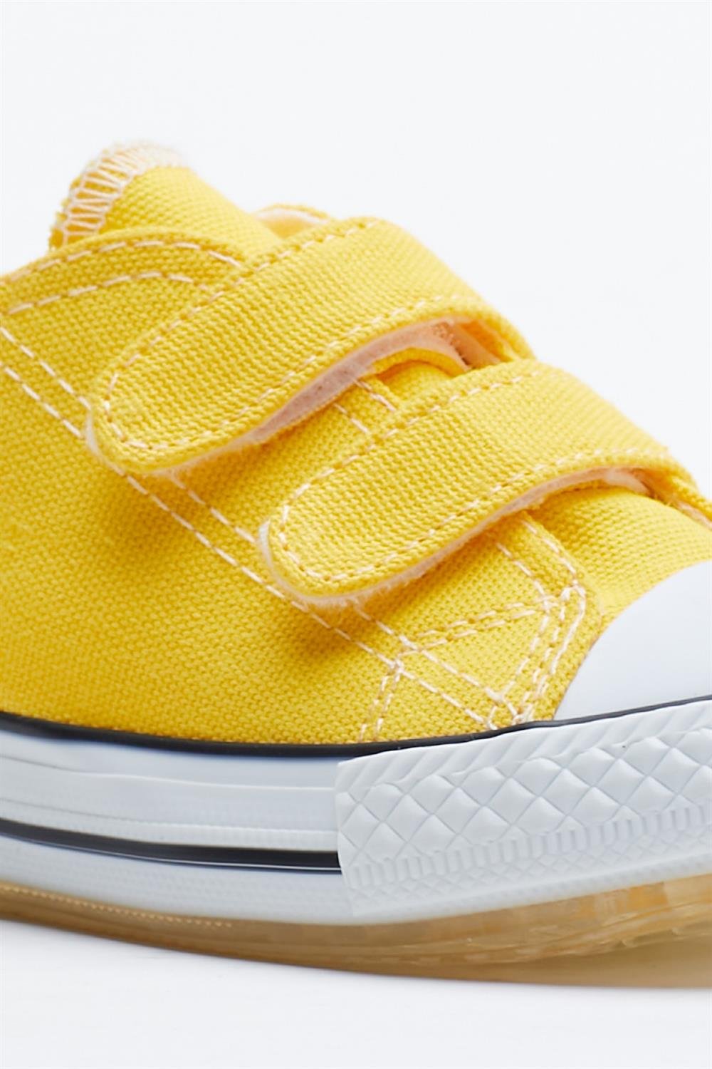 Çocuk Unisex Sarı Spor Ayakkabı Işıklı Cırtlı Tb997