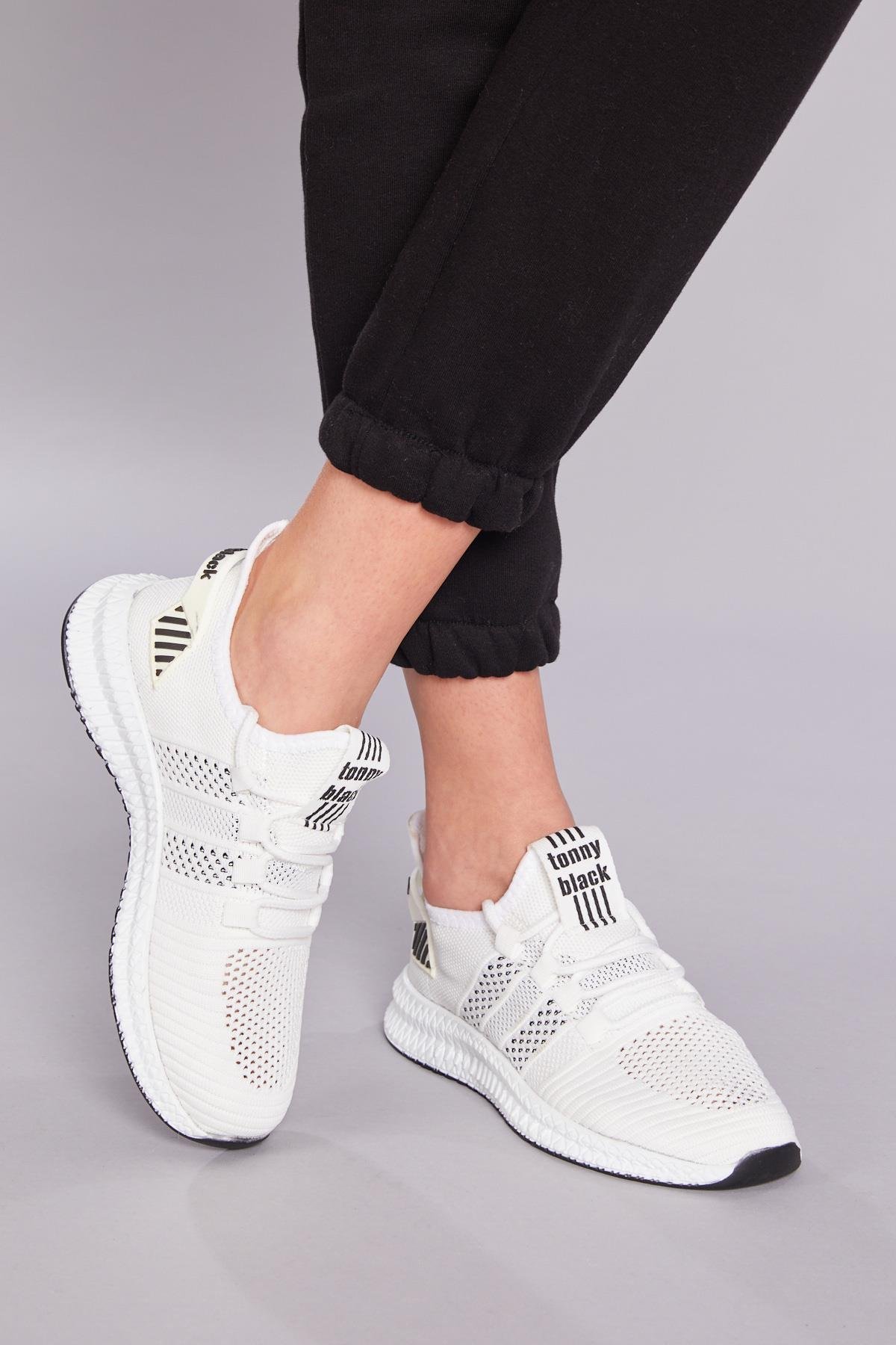 Unisex Beyaz Spor Ayakkabı Tbıdl