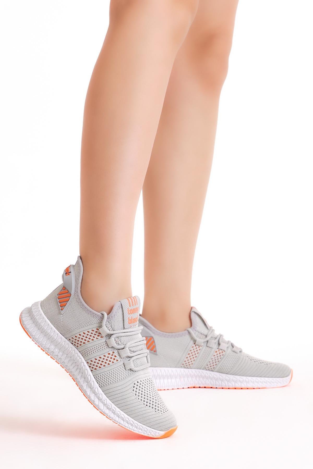 Unisex Buz Oranj Spor Ayakkabı Tbıdl