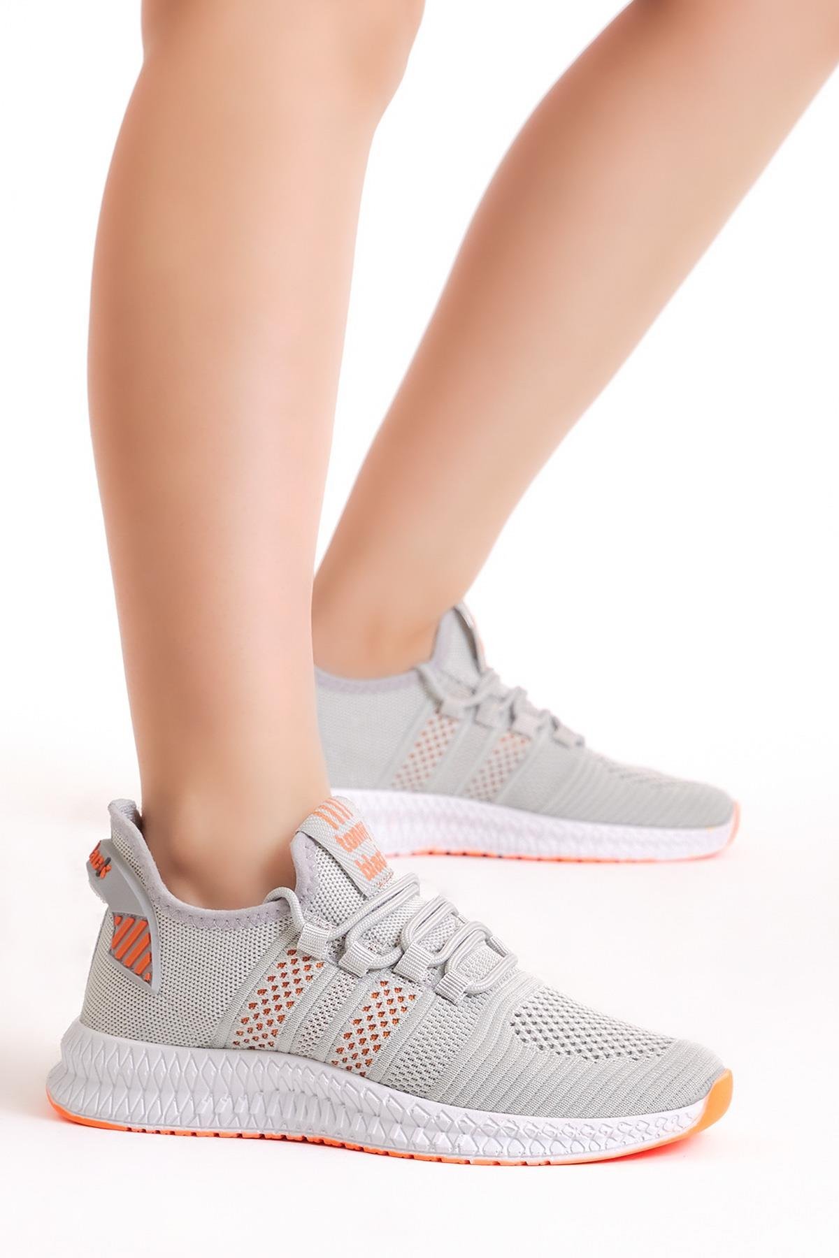 Unisex Buz Oranj Spor Ayakkabı Tbıdl