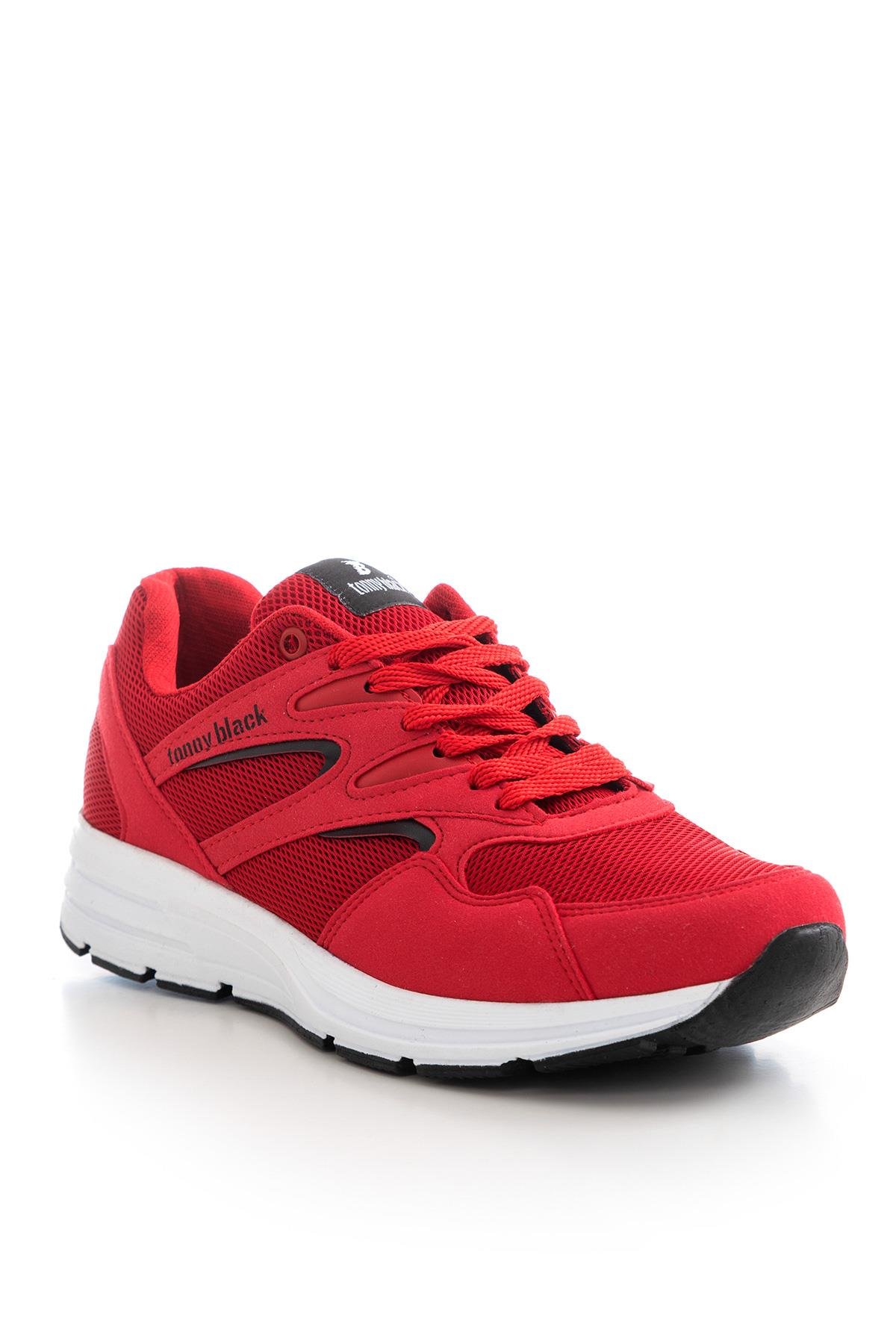 Unisex Kırmızı Spor Ayakkabı 772-0