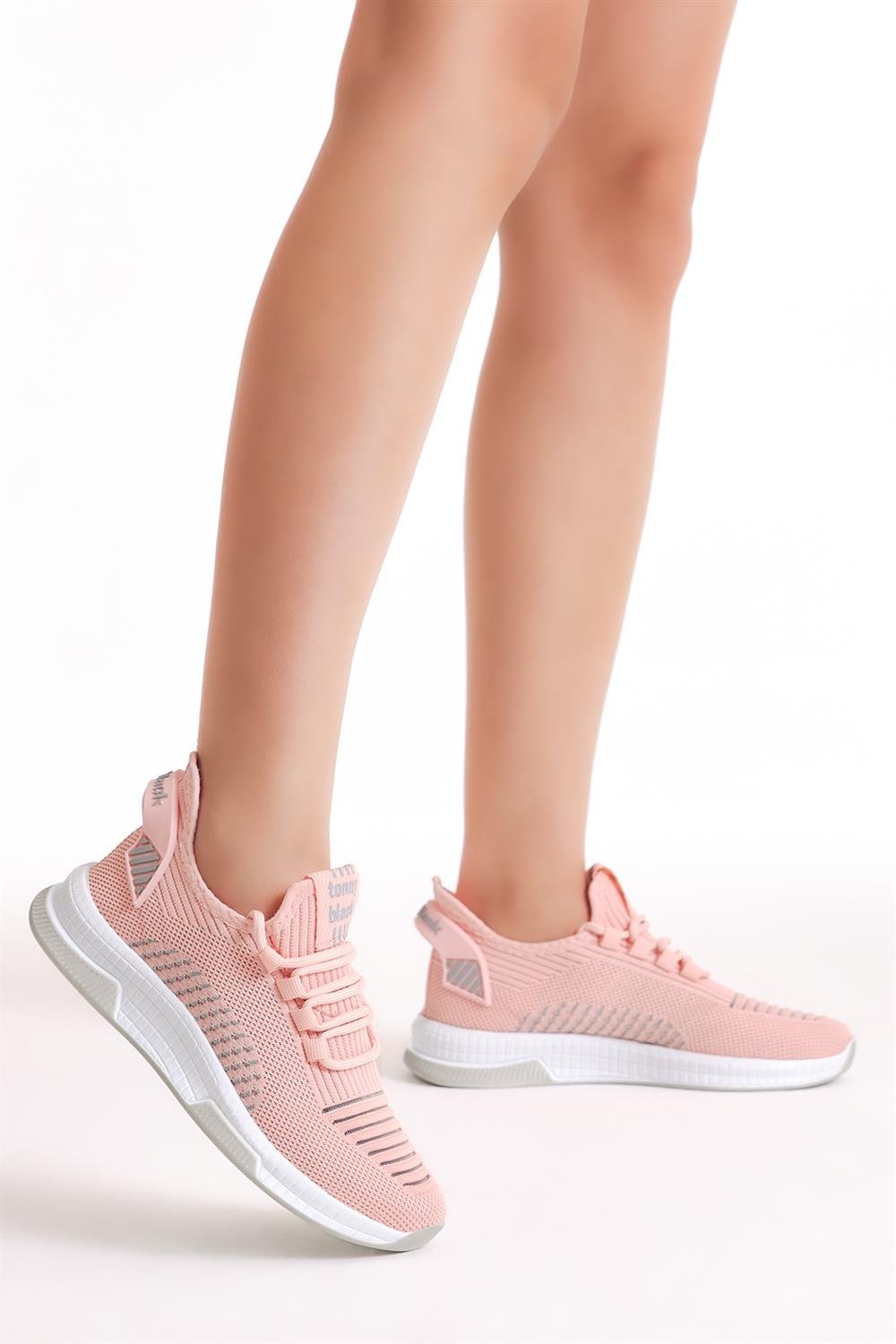 Unisex Pudra Spor Ayakkabı Tbqnl