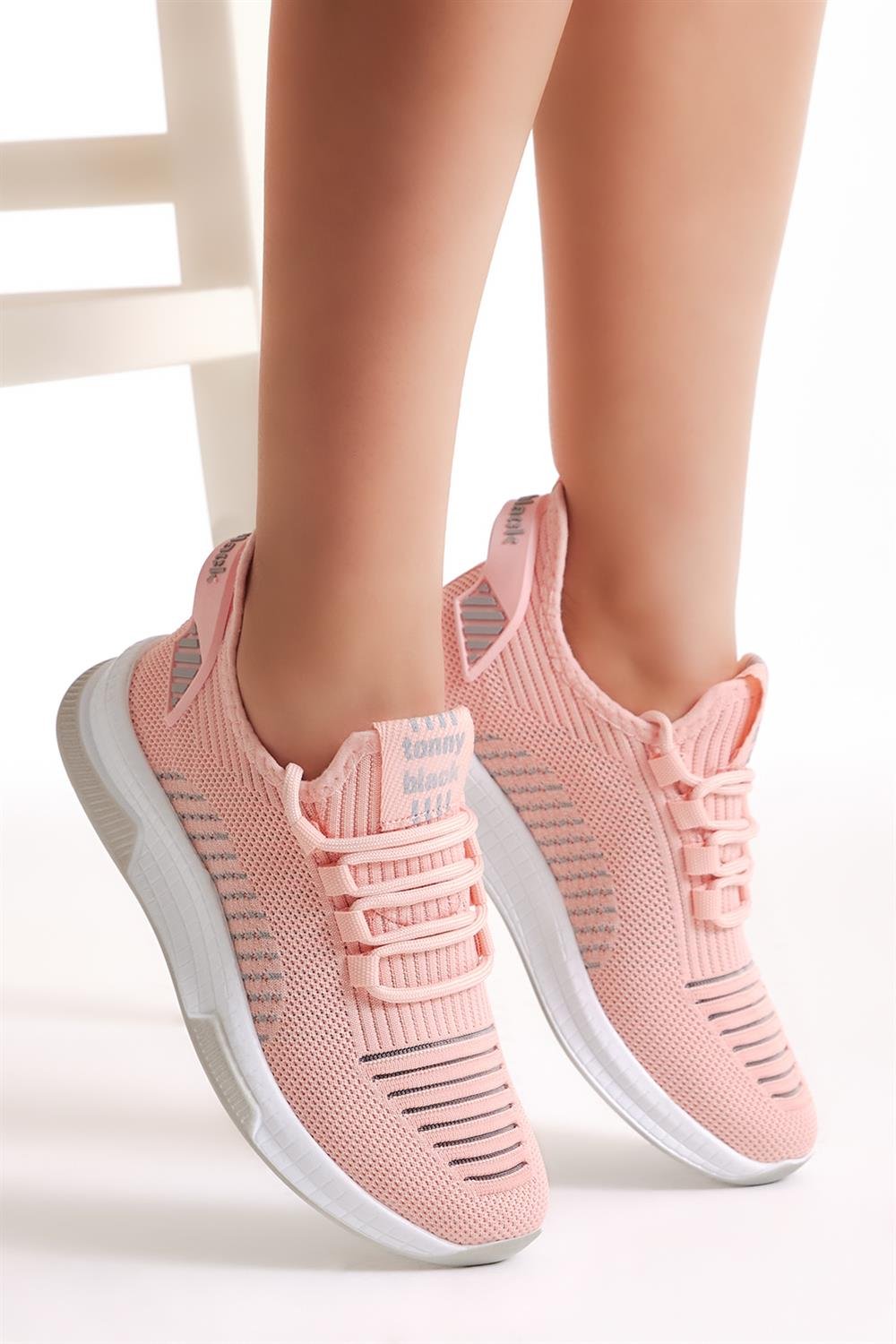 Unisex Pudra Spor Ayakkabı Tbqnl