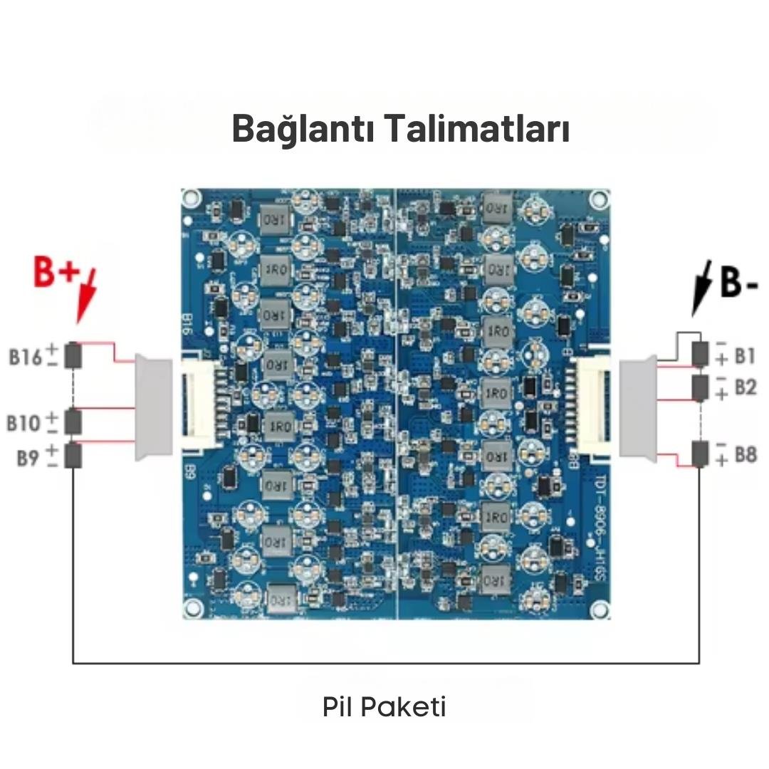 TDT 16S Aktif Balans Cihazı - Pil Enerji Aktif Dengeleme 2A